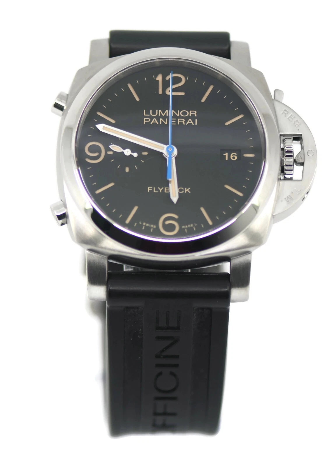 Panerai Luminor Flyback Stainless Steel Watch PAM00524