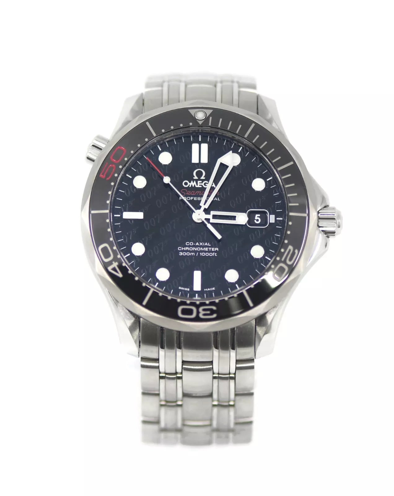 Omega Seamaster 50th Anniversary Bond Stainless Steel Watch 212.30.41.20.01.005