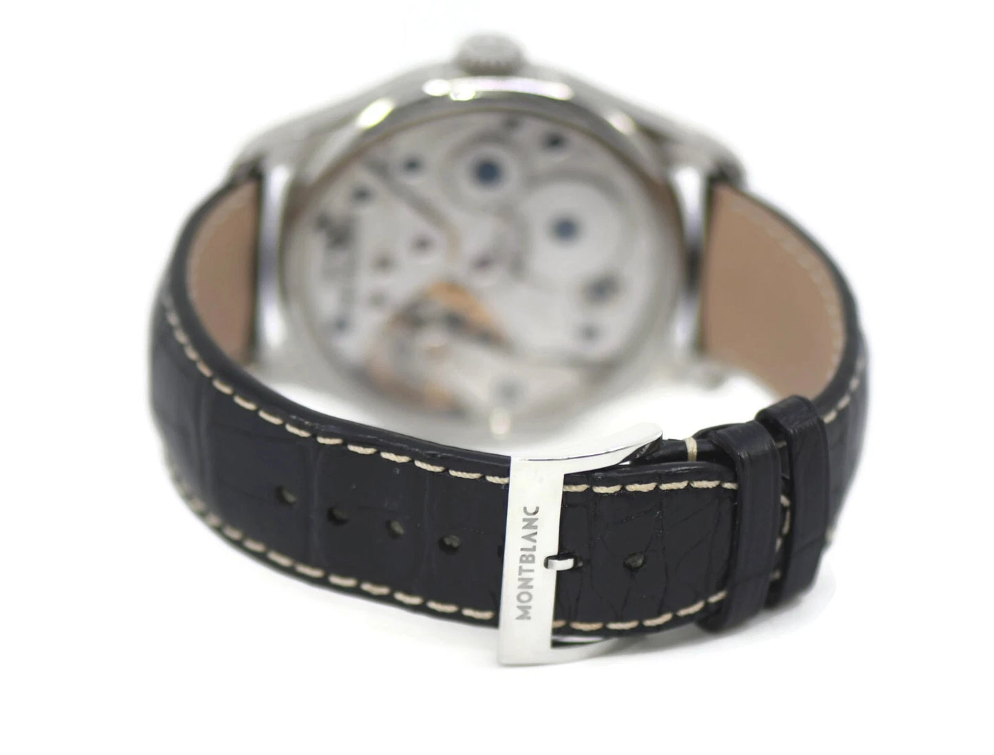 Montblanc 1858 Small Seconds Stainless Steel Watch 113860