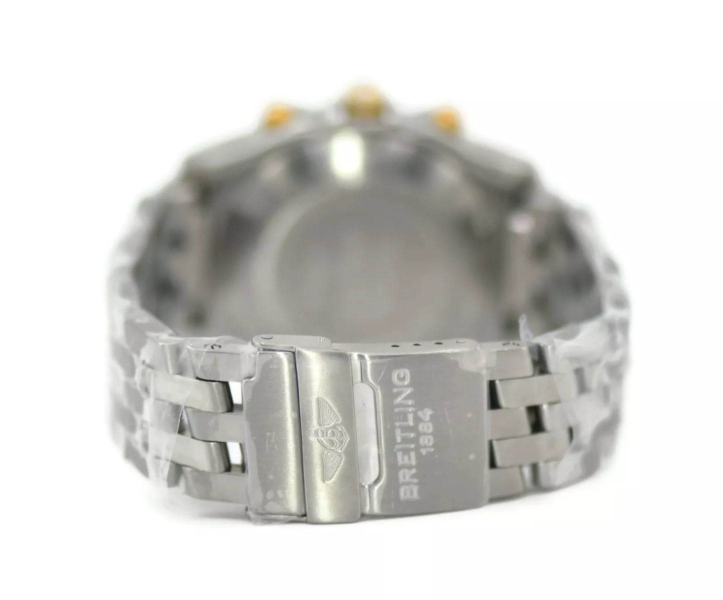 Breitling Chronomat Two Tone Stainless Steel Watch B13047