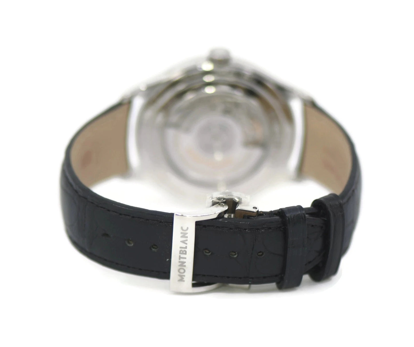 Montblanc Heritage Annual Calendar Stainless Steel Watch 112534