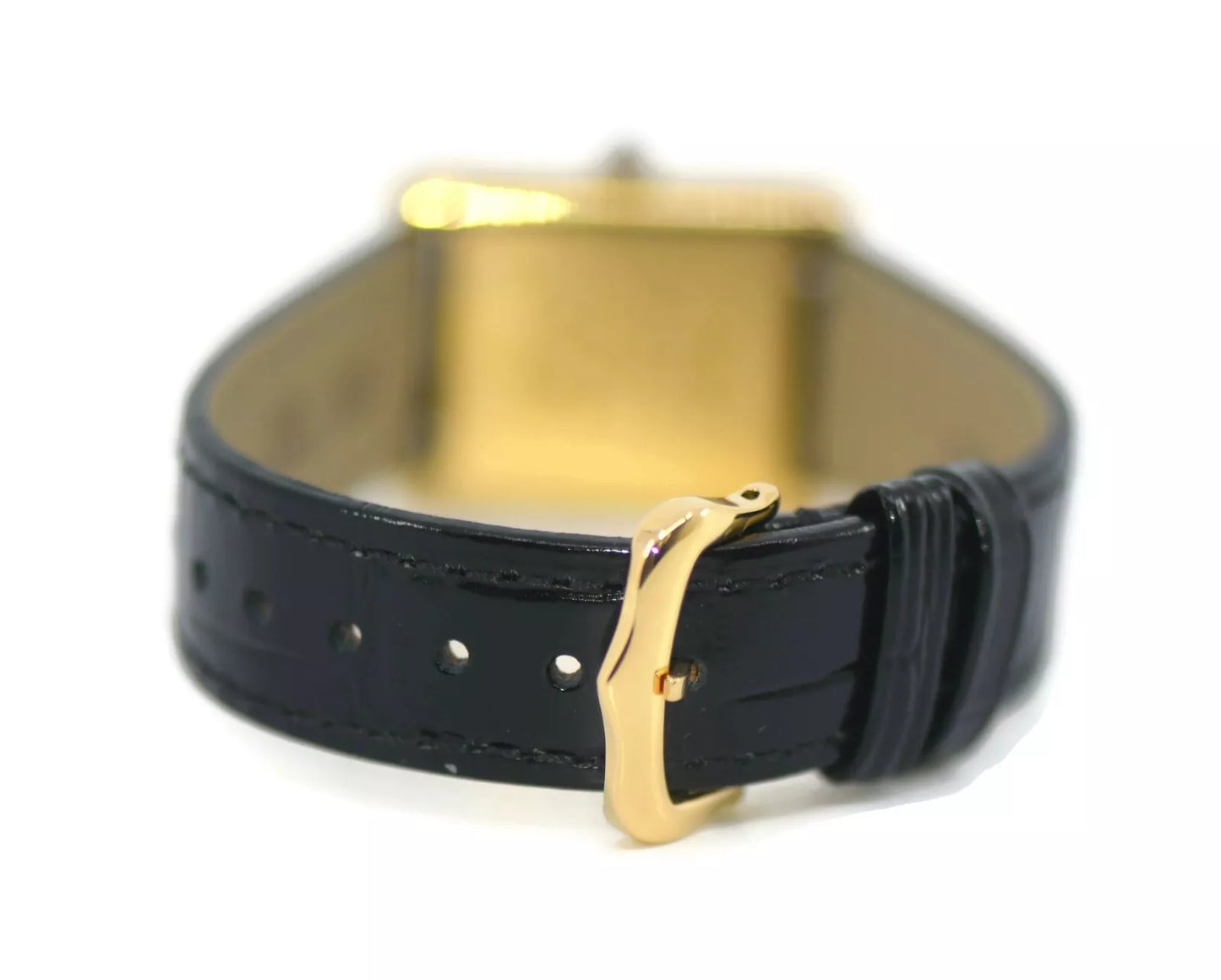 Cartier Tank Must Gold Plated Sterling Silver Watch