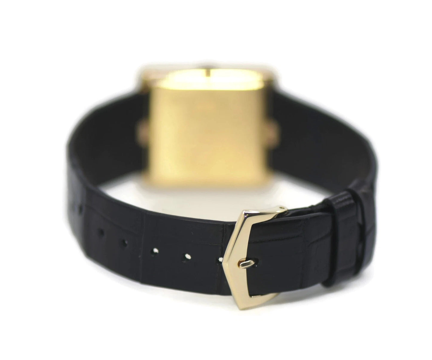 Patek Philippe Rectangular 18K Yellow Gold Watch 3599