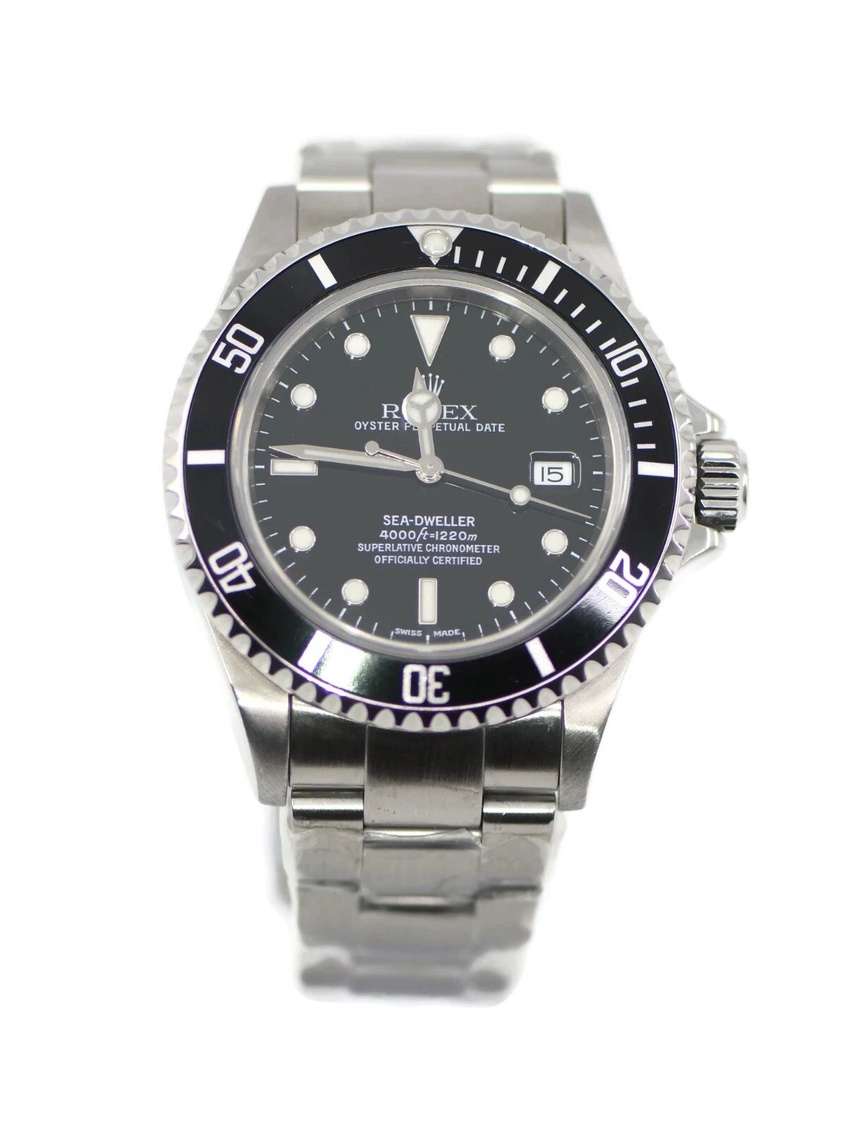 Rolex Sea Dweller Stainless Steel Watch 16600