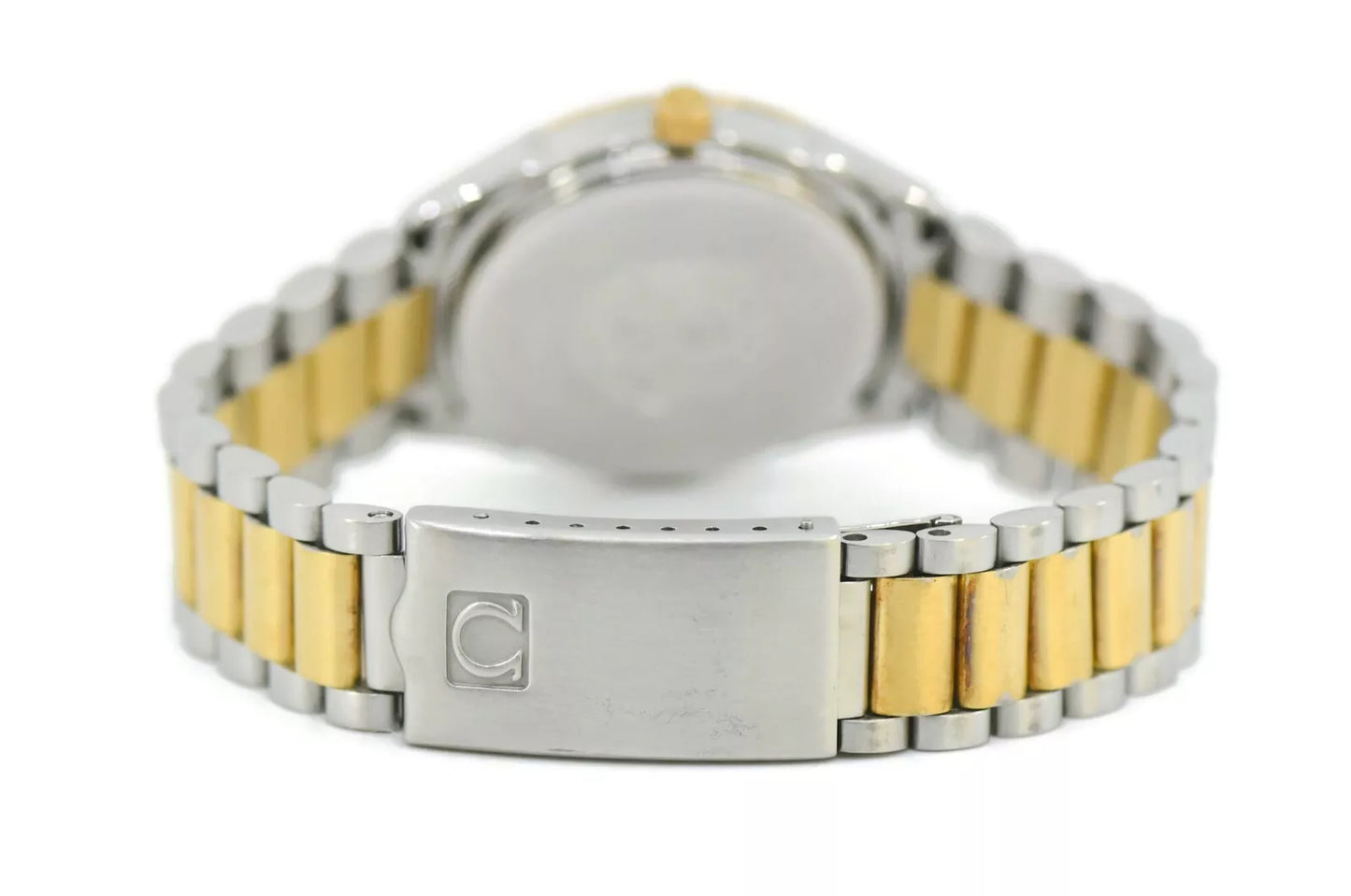 Omega Seamaster Two Tone Stainless Steel Watch 1380