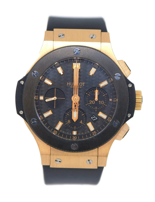 Hublot Big Bang Evolution Chronograph 18K Rose Gold Watch 301.PM.1780.RX
