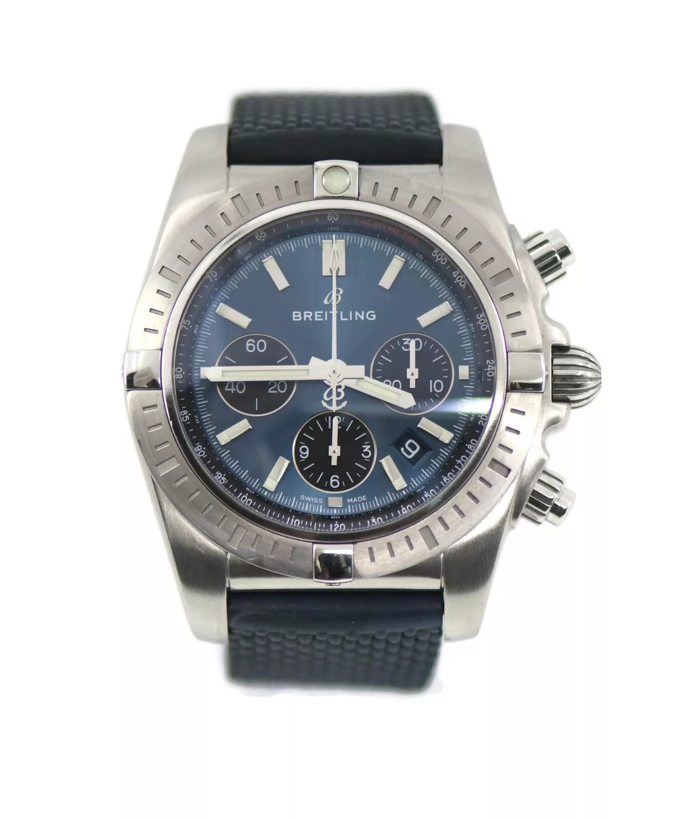 Breitling Chronomat Stainless Steel Watch AB0115