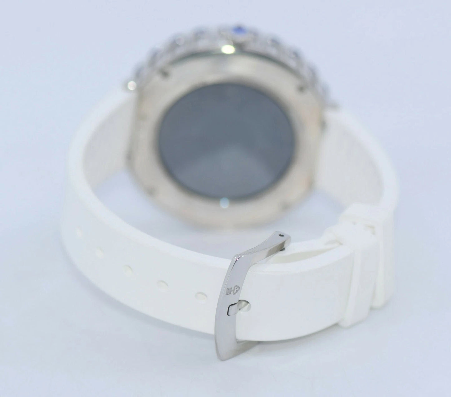 Corum Heritahe Eleganza Jump Hour Sterling Silver Watch 254.112.17/0090