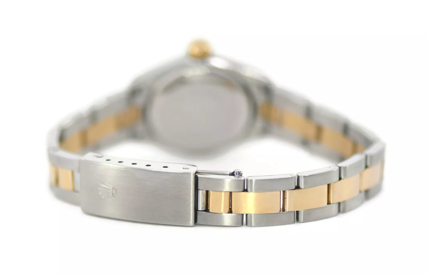 Rolex Oyster Perpetual Two Tone Stainless Steel Watch 6719