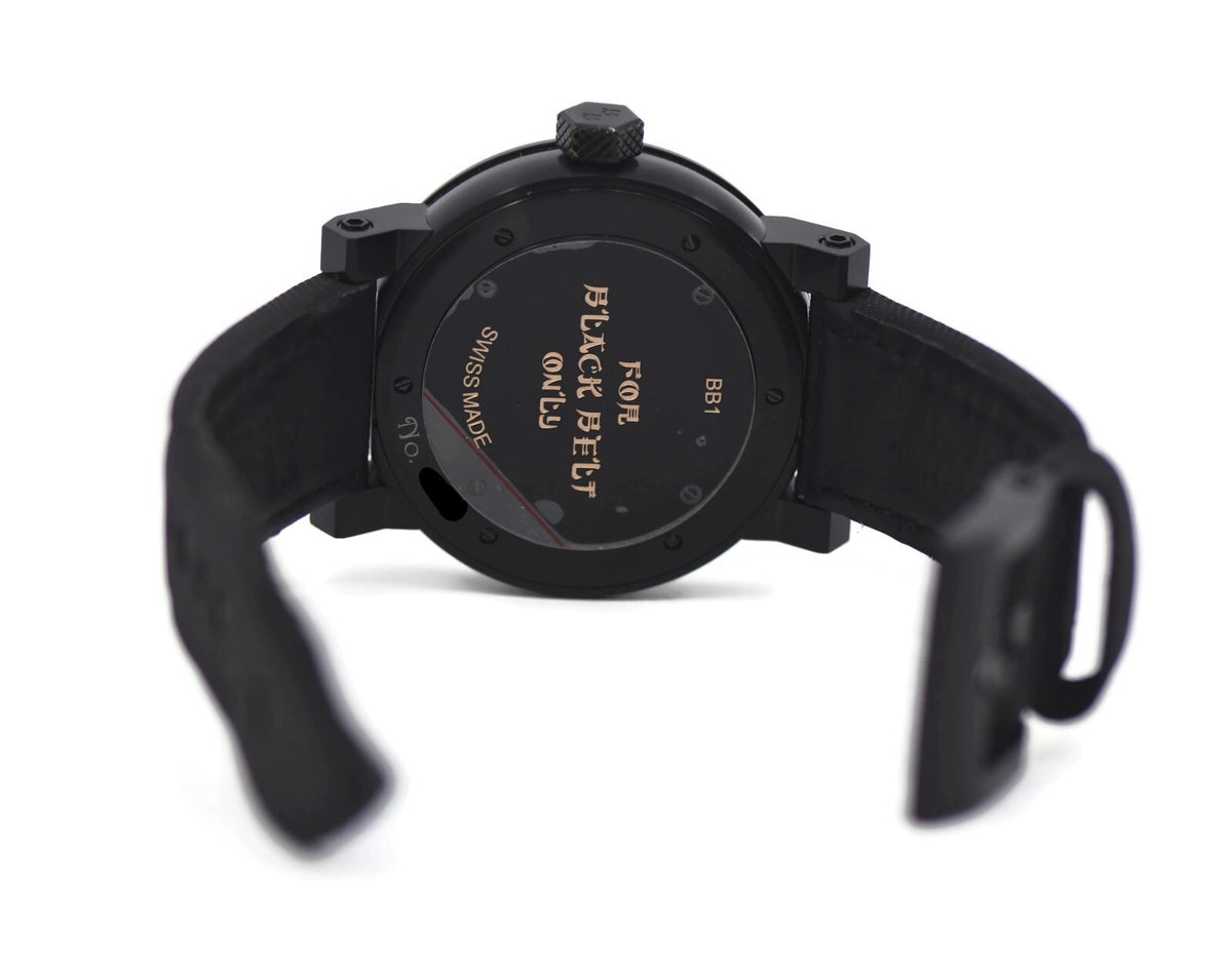 Black Blet PVD Stainless Steel Watch BB1