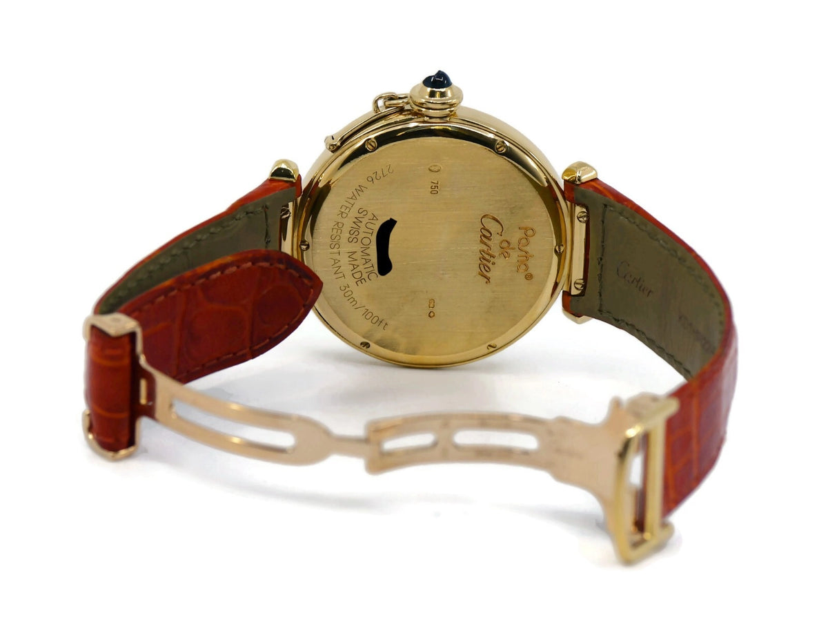 Cartier Pasha XL 18K Yellow Gold Watch 2726
