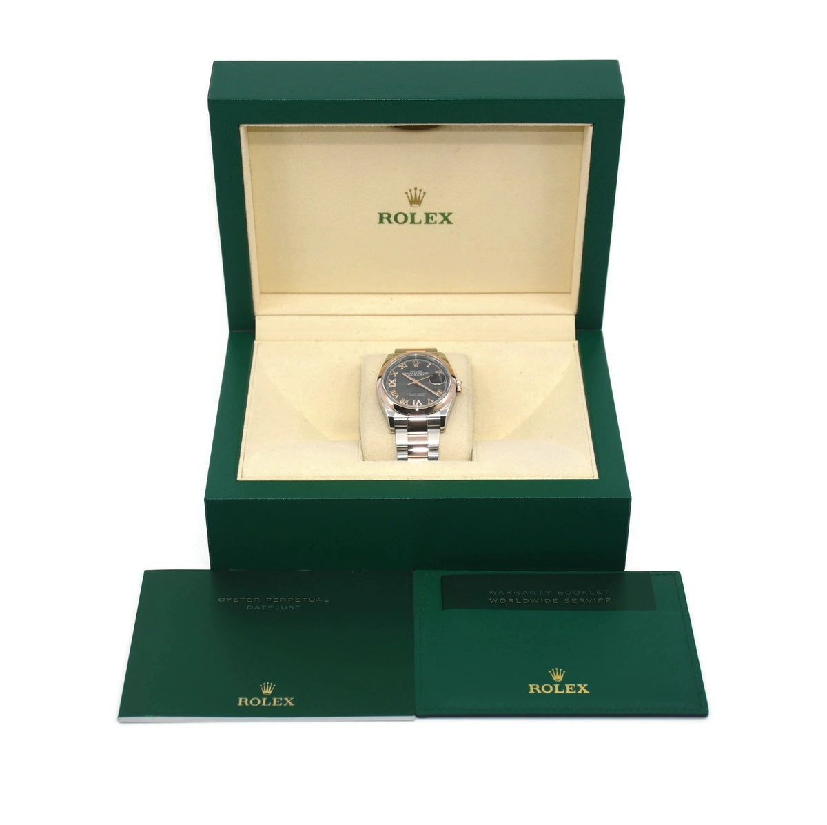 Rolex Datejust Diamond 18K/Stainless Steel Watch 126201