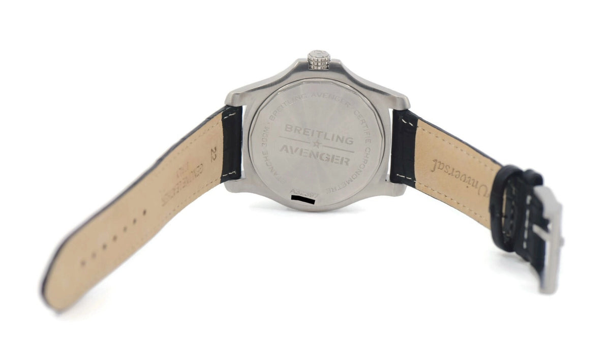 Breitling Avenger GMT Stainless Steel Watch A32397