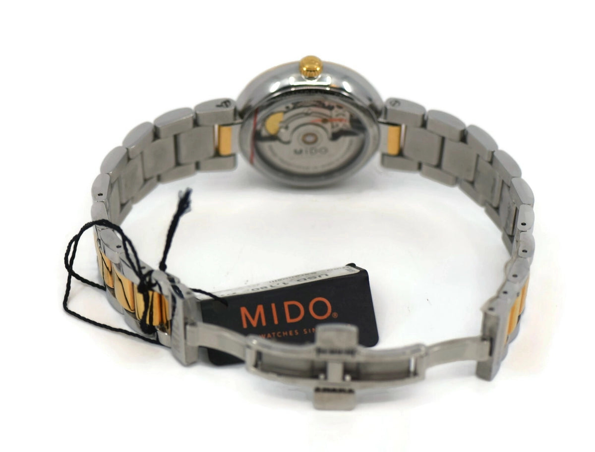 Mido Baroncelli Diamond Two Tone Stainless Steel Watch M022.207.22.116.00