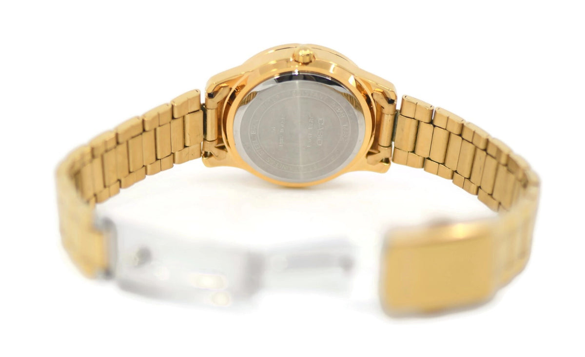 Casio Gold Tone Stainless Steel Watch LTP-1358G