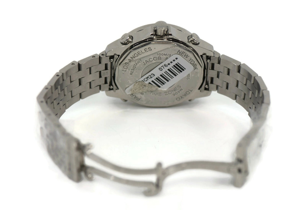 Jacob & Co Five Timezone Stainless Steel Watch JCM-23