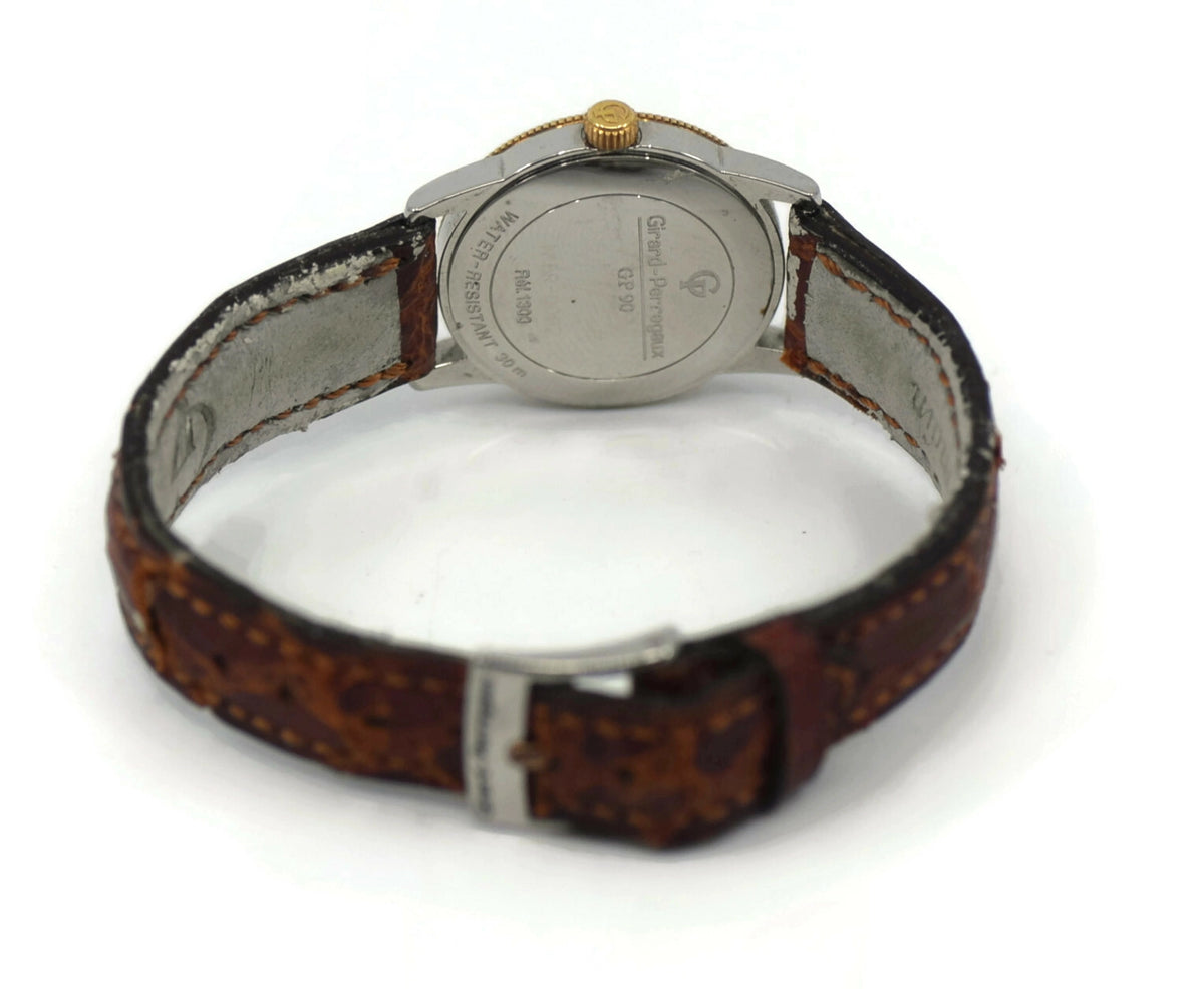 Girard Perregaux Two Tone Stainless Steel Watch 1300