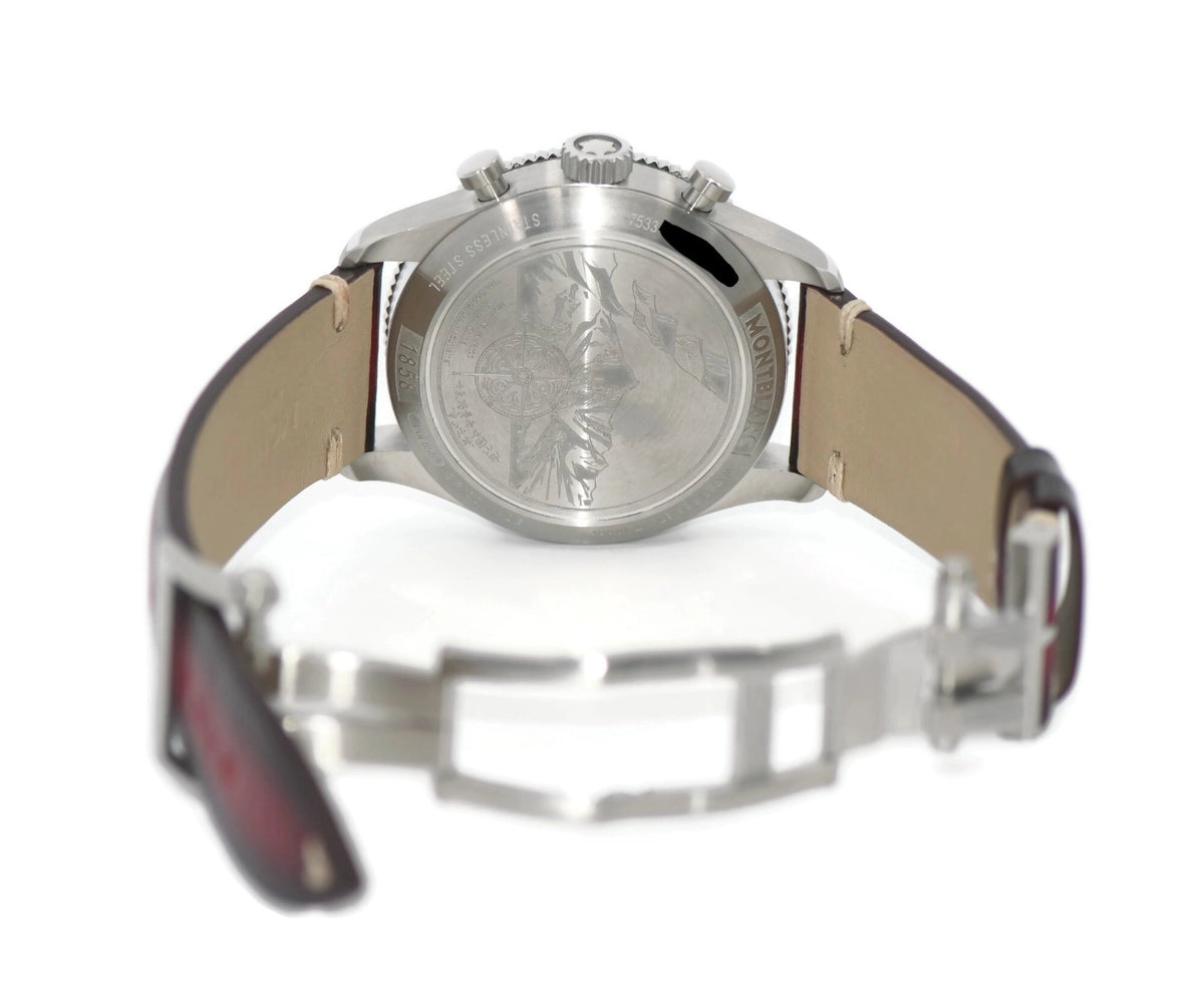 Montblanc 1858 Chronograph Stainless Steel Watch 126914