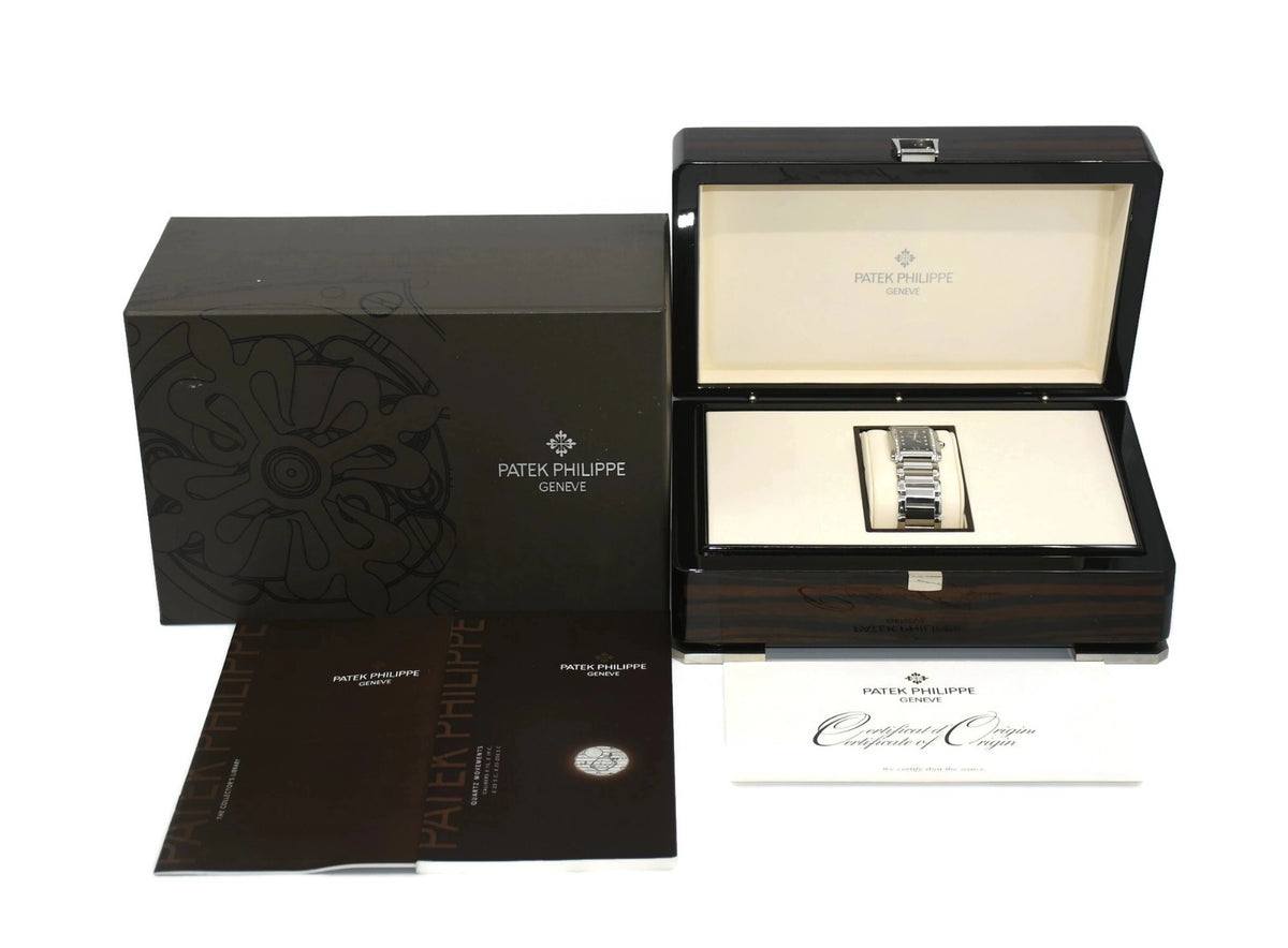 Pate Philippe Twenty-4 Diamond Stainless Steel Watch 4910/10A-012