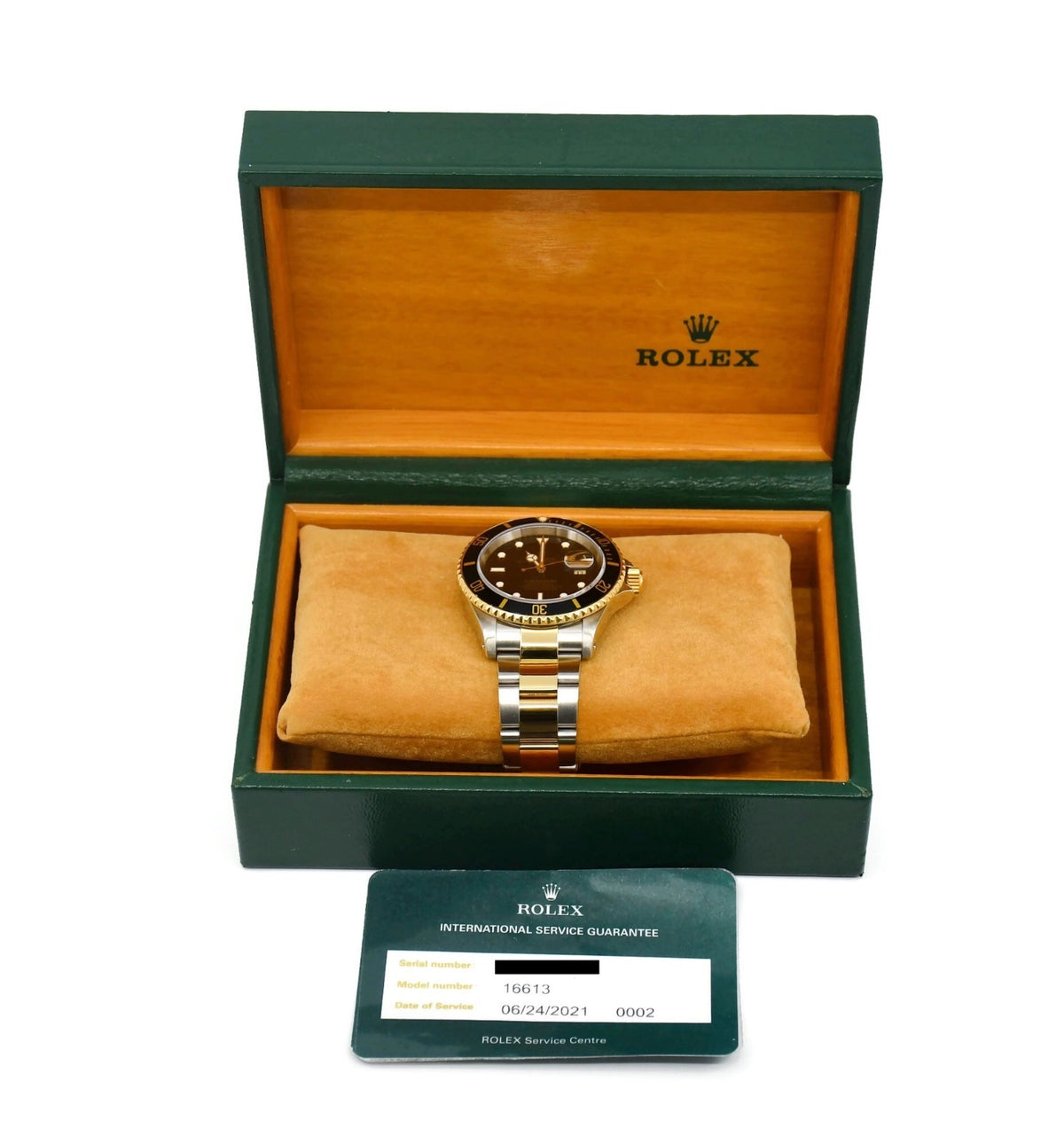 Rolex Submariner 18K/Stainless Steel Watch 16613