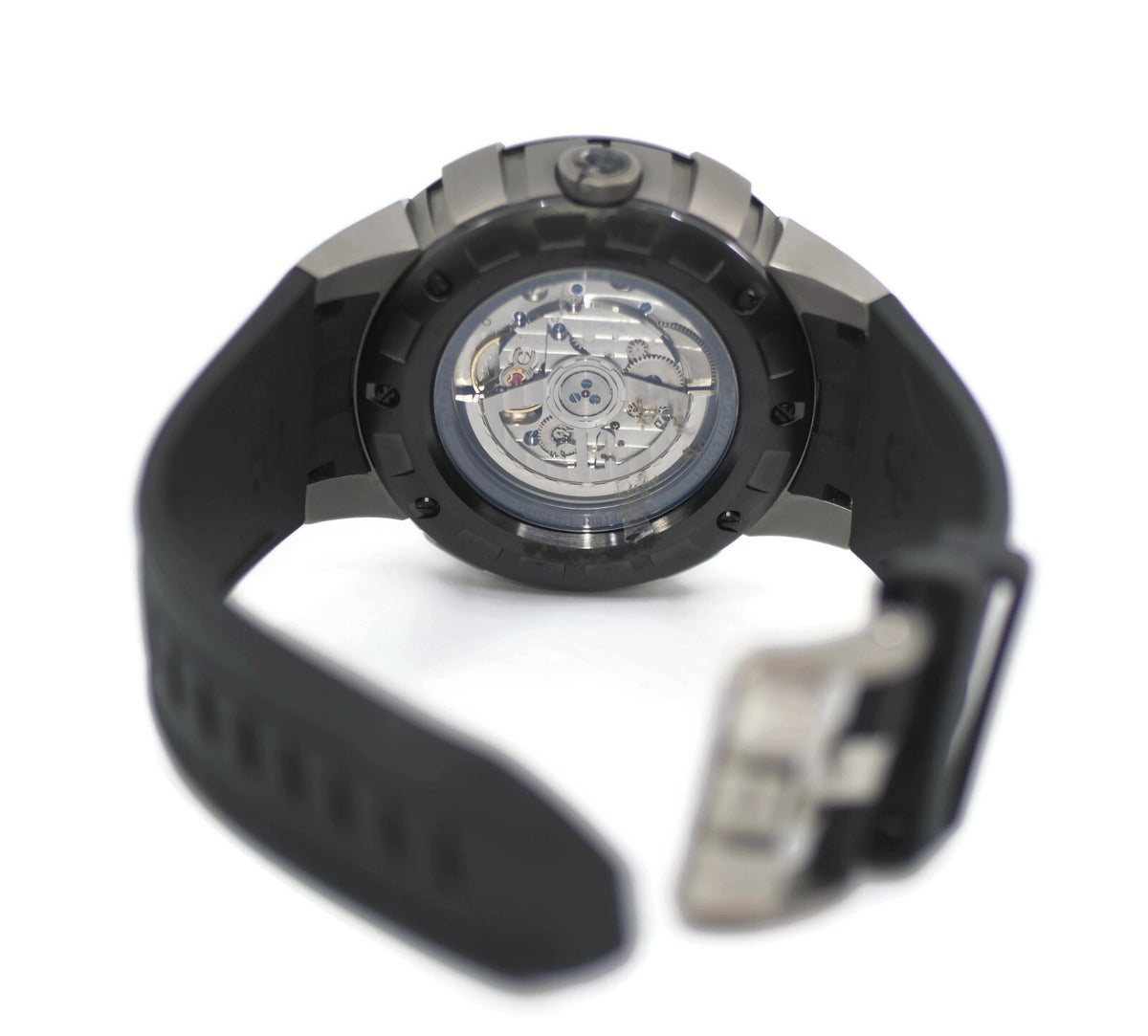 Perrelet Turbine Chronograph Stainless Steel Watch A1051/3
