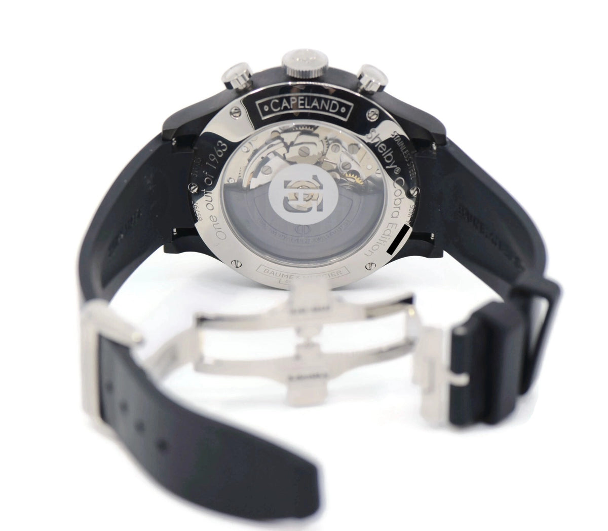 Baume & Mercier Capeland Shelby Cobra Stainless Steel Watch 10281