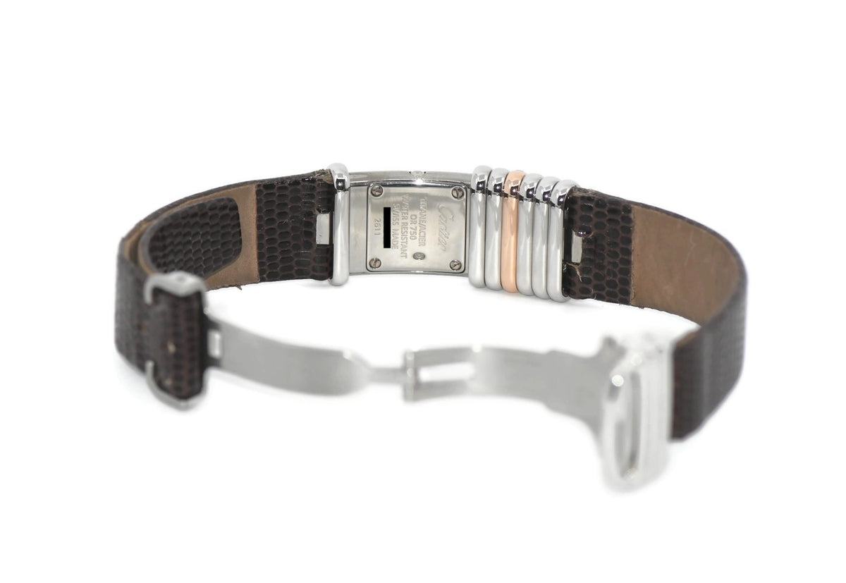 Cartier Declaration Diamond Stainless Steel Watch WT000830