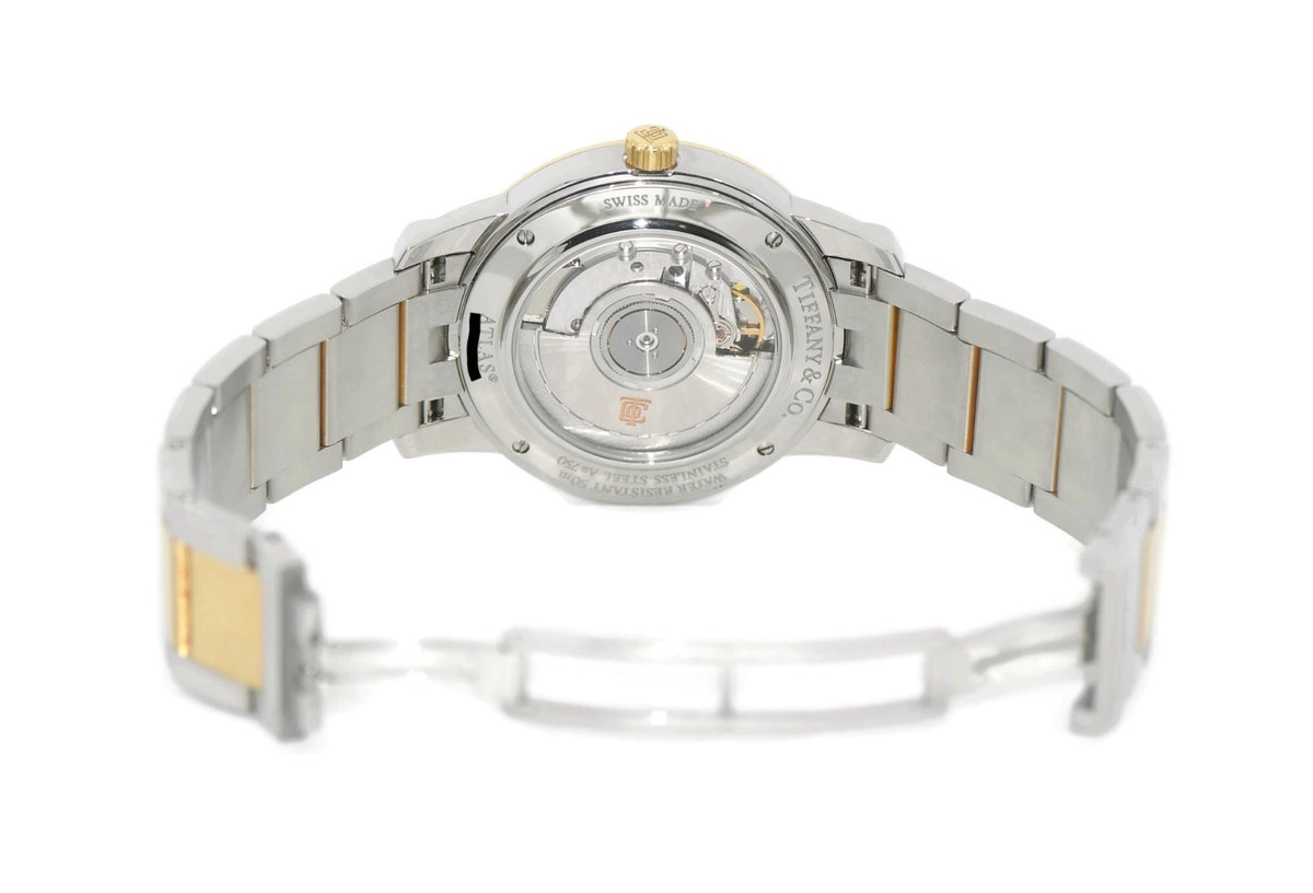 Tiffany & Co Atlas 18K/Stainless Steel Watch Z1800
