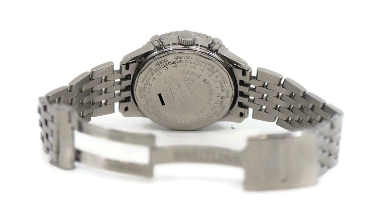 Breitling Navitimer Montbrilliant Eclipse Stainless Steel Watch A43030