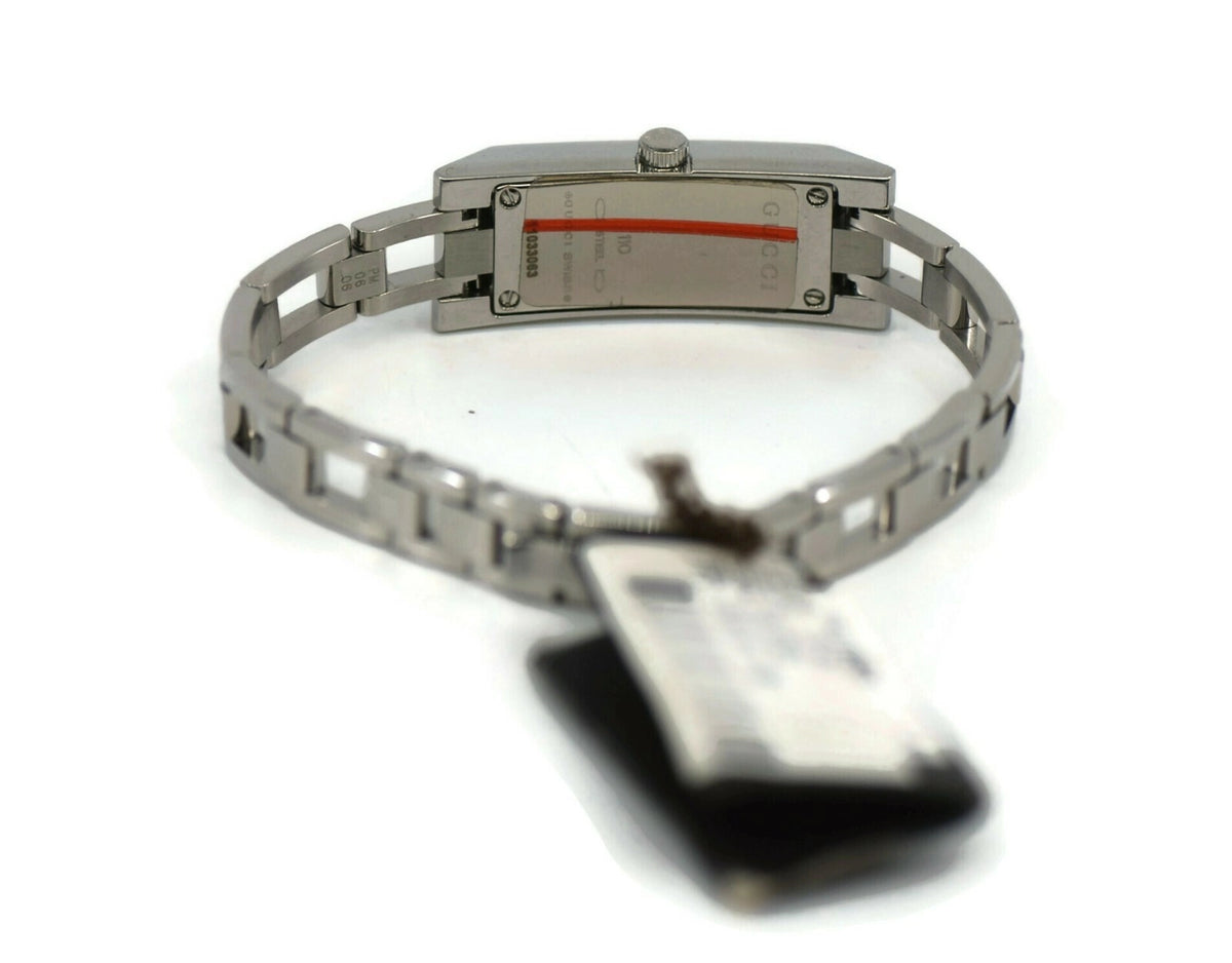 Gucci Series 110 Diamond Stainless Steel Watch YA110509