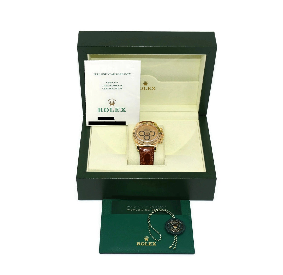 Rolex Daytona 18K Yellow Gold Watch 16518