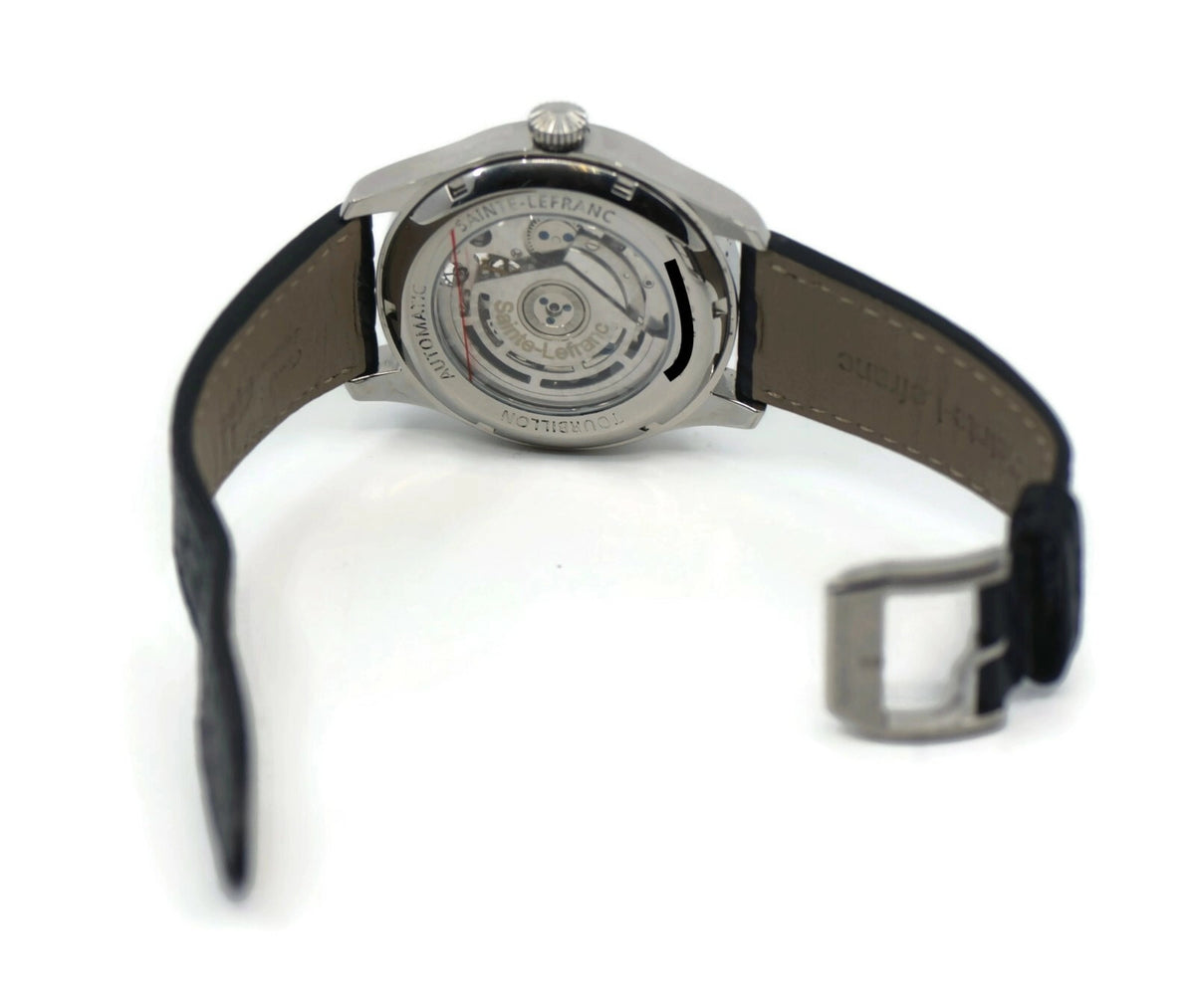 Sainte-LeFranc Diamond Tourbillon Stainless Steel Watch Pro-01