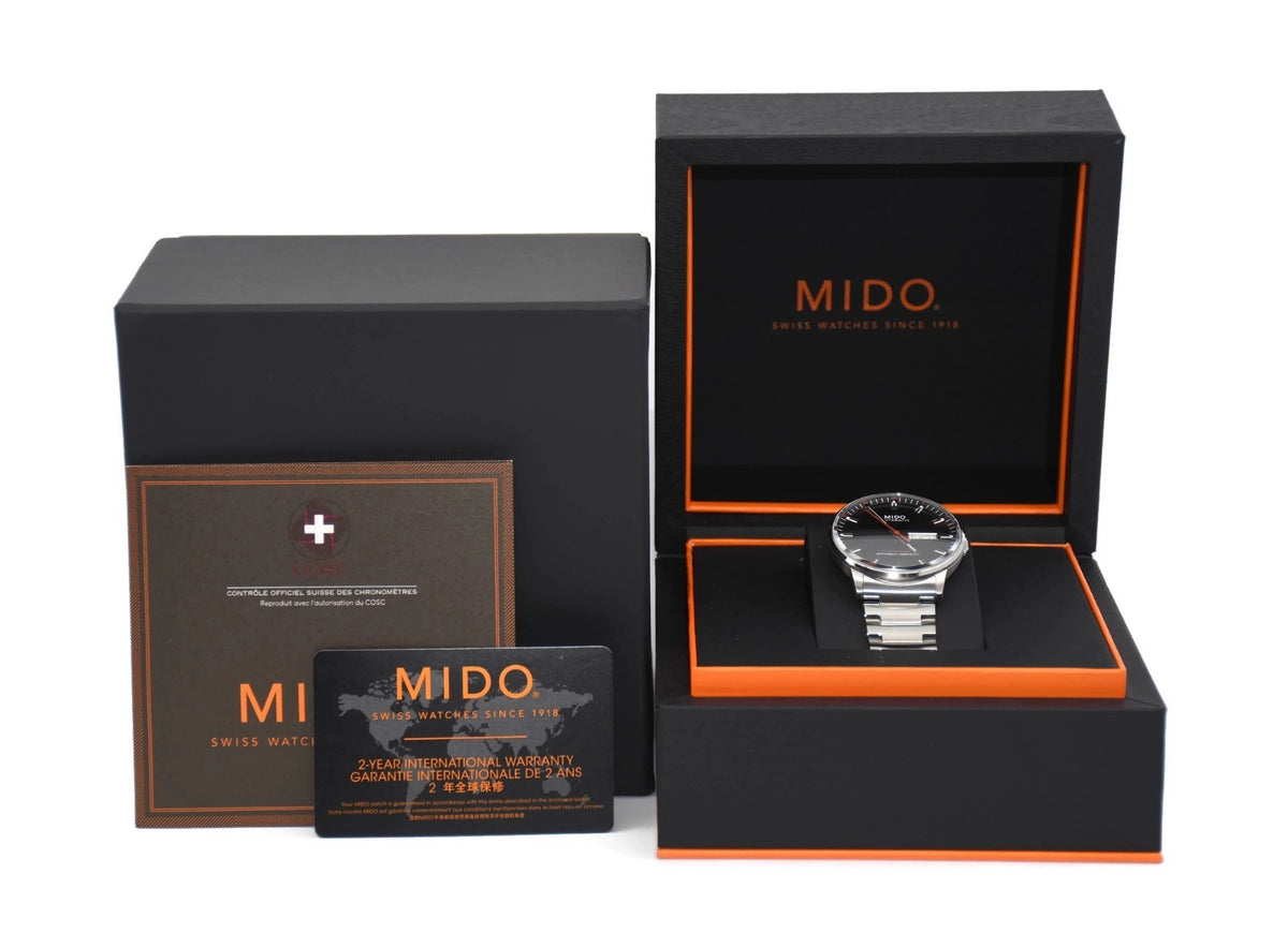 Mido Commander Stainless Steel Watch M021.431.11.051.00
