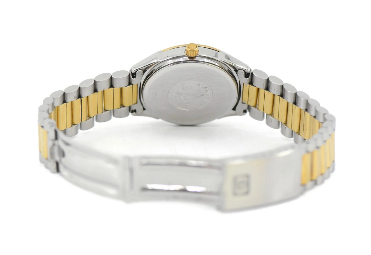 Omega Seamaster Two Tone Stainless Steel Watch 1380