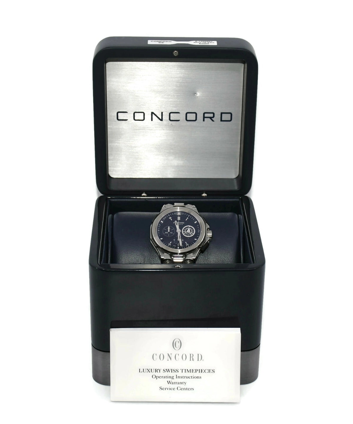 Concord C2 Chronograph Stainless Steel Watch 04.6.14.1052