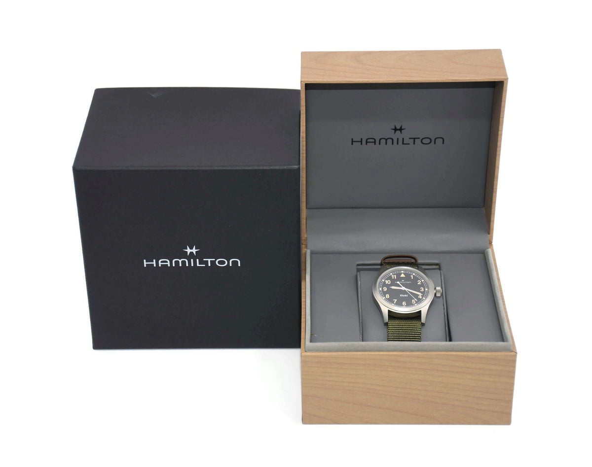 Hamilton Khaki Field Stainless Steel Watch H69401930