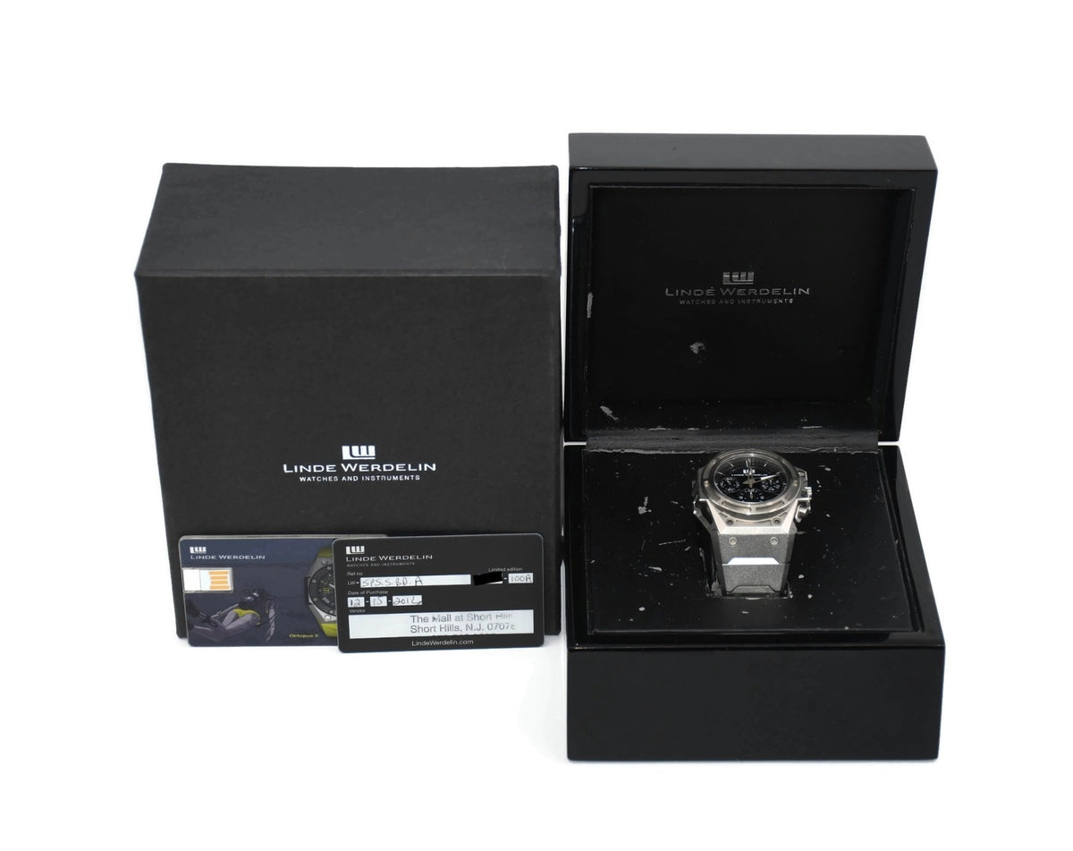 Linde Werdelin Spidospeed Stainless Steel Watch