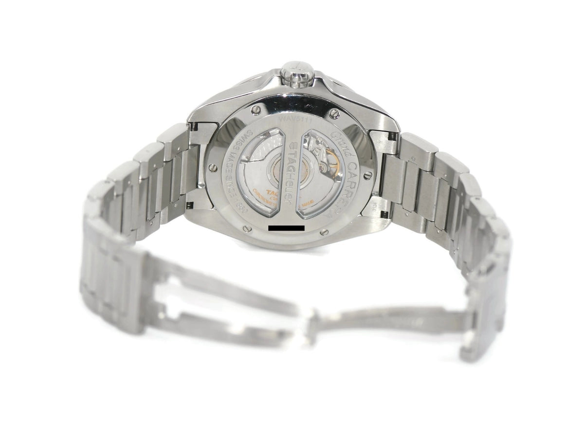 Tag Heuer Grand Carrera Stainless Steel Watch WAV5111