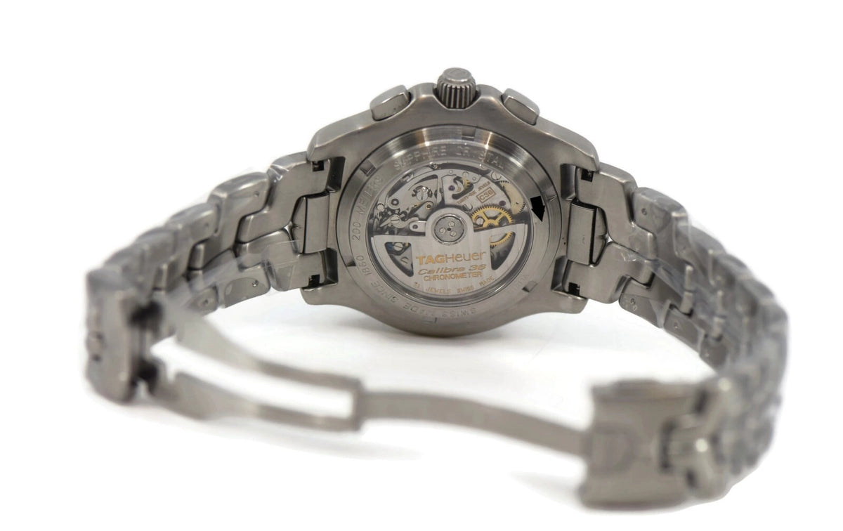 Tag Heuer Link Cal 36 Chronograph Stainless Steel Watch CT511A