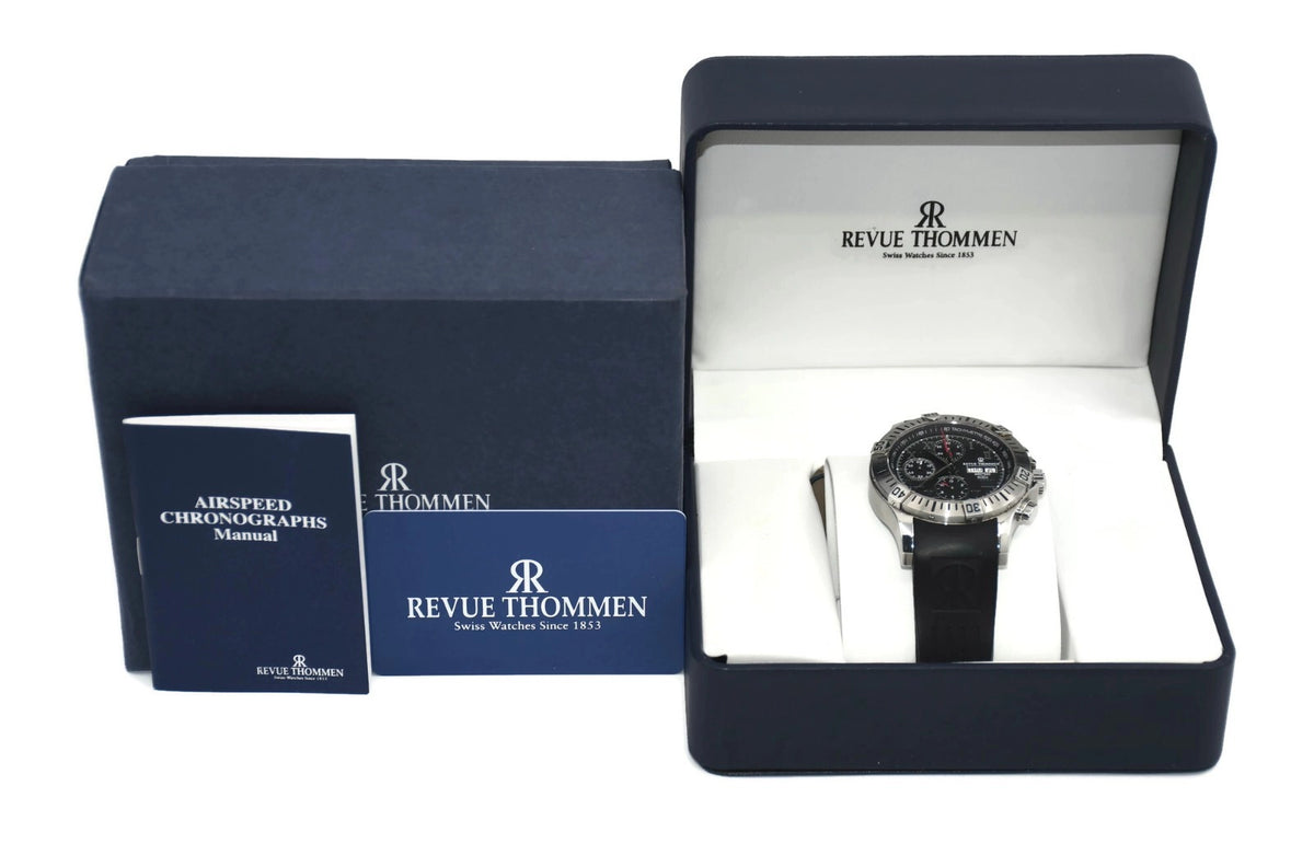 Revue Thommen Chronograph Stainless Steel Watch 16071.6837
