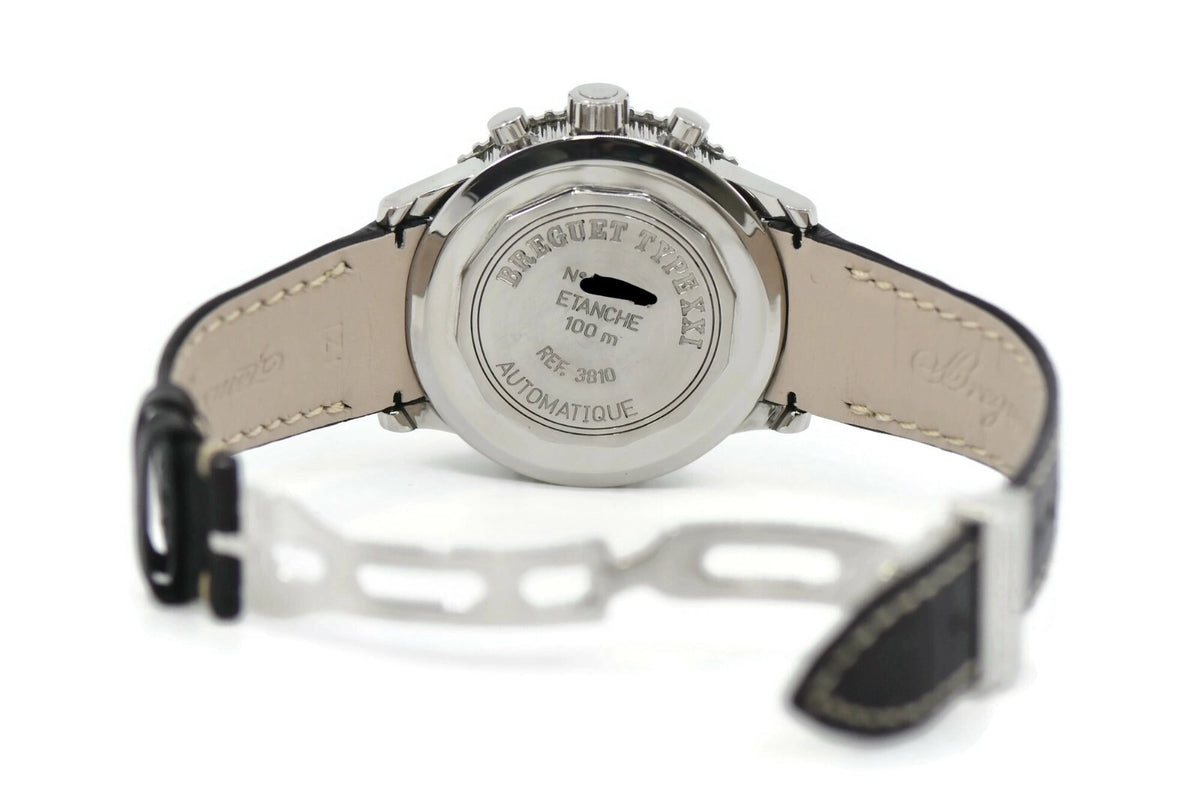 Breguet Type XXI Transatlantique Stainless Steel Watch 3810