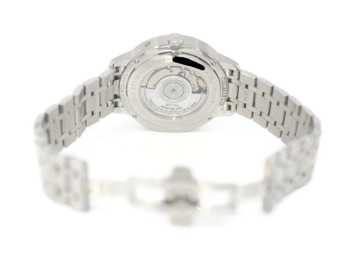 Montblanc Heritage Spirit Moon Stainless Steel Watch 111184