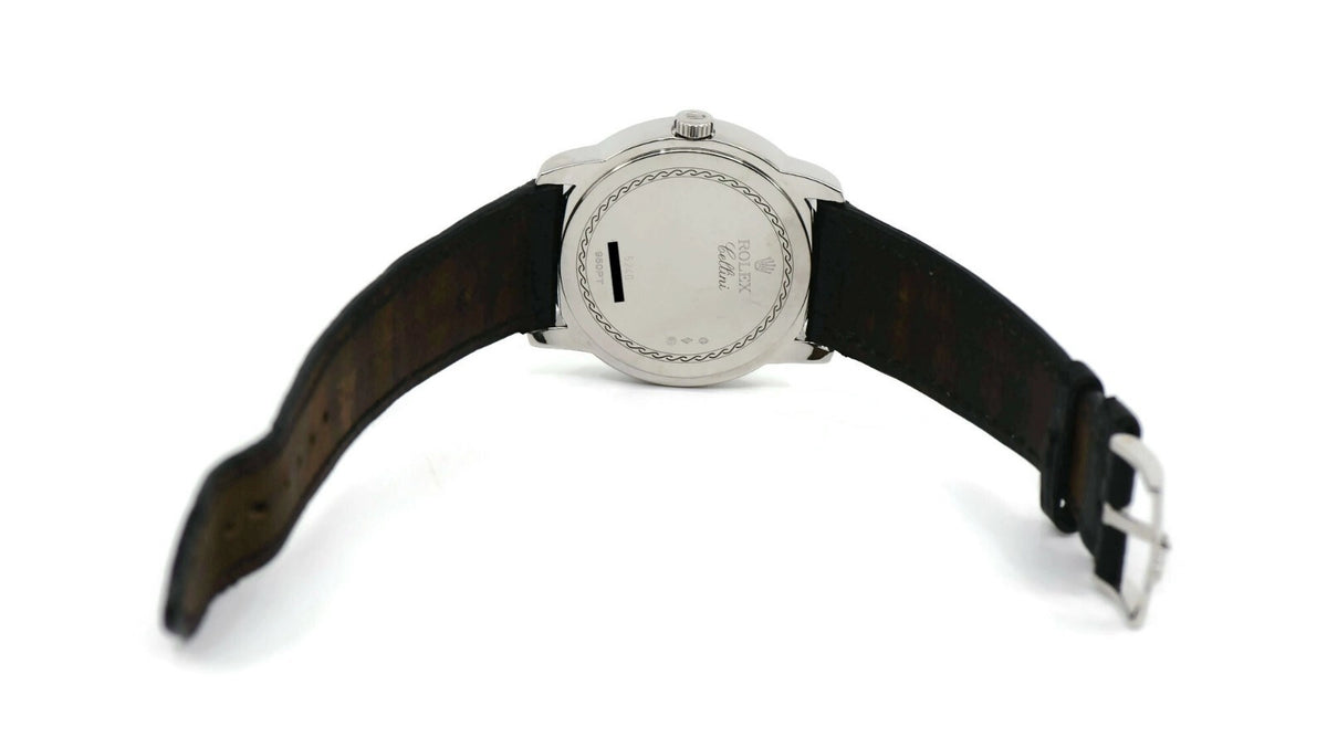 Rolex Cellini Platinum Watch 5240