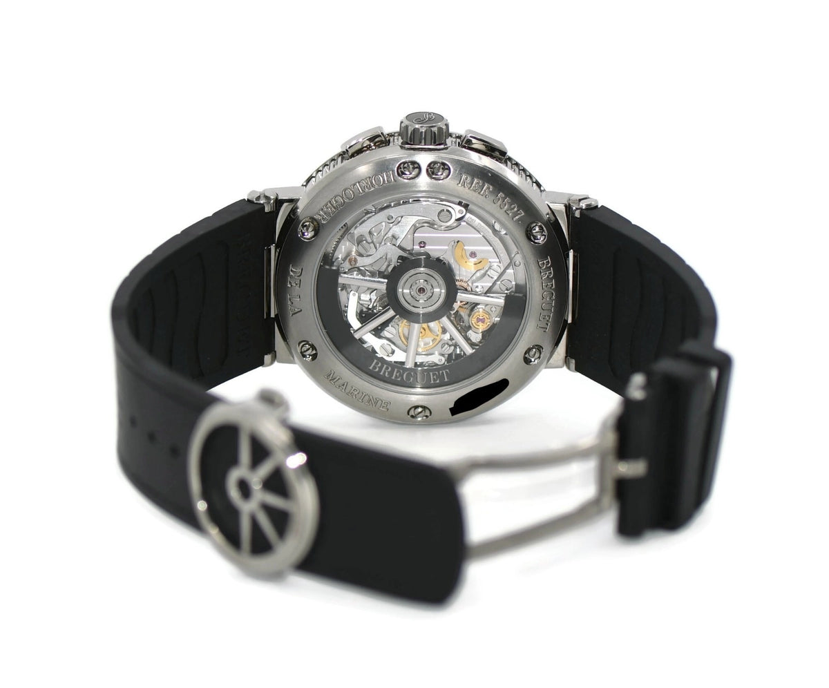 Breguet Marine Chronograph Titanium Watch 5527