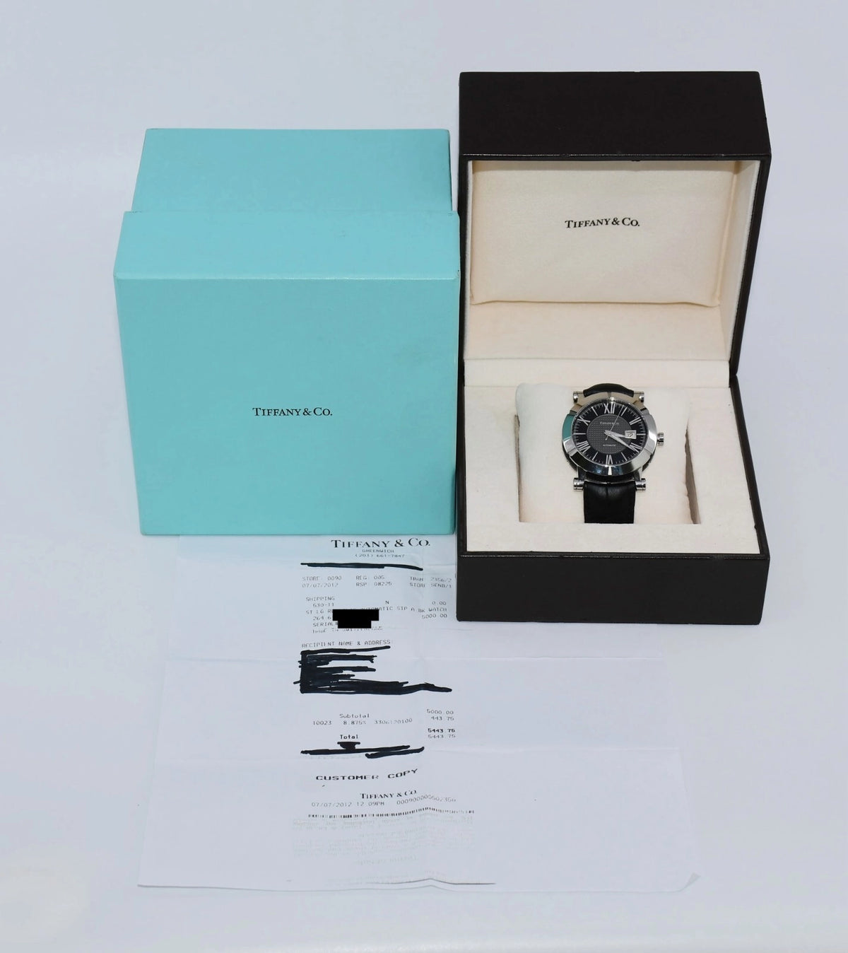 Tiffany & Co Atlas Stainless Steel Watch