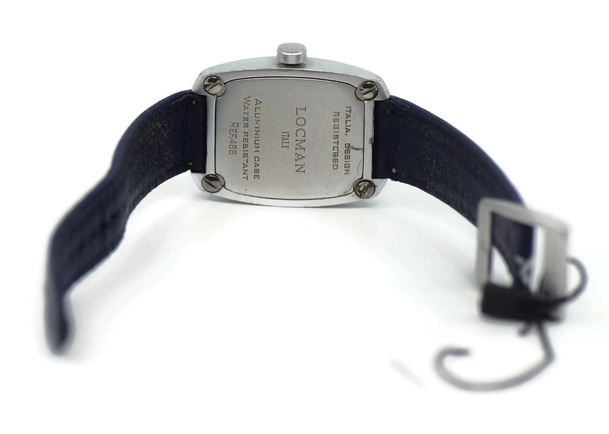 Locman Sport Blue Dial Aluminum Watch 488