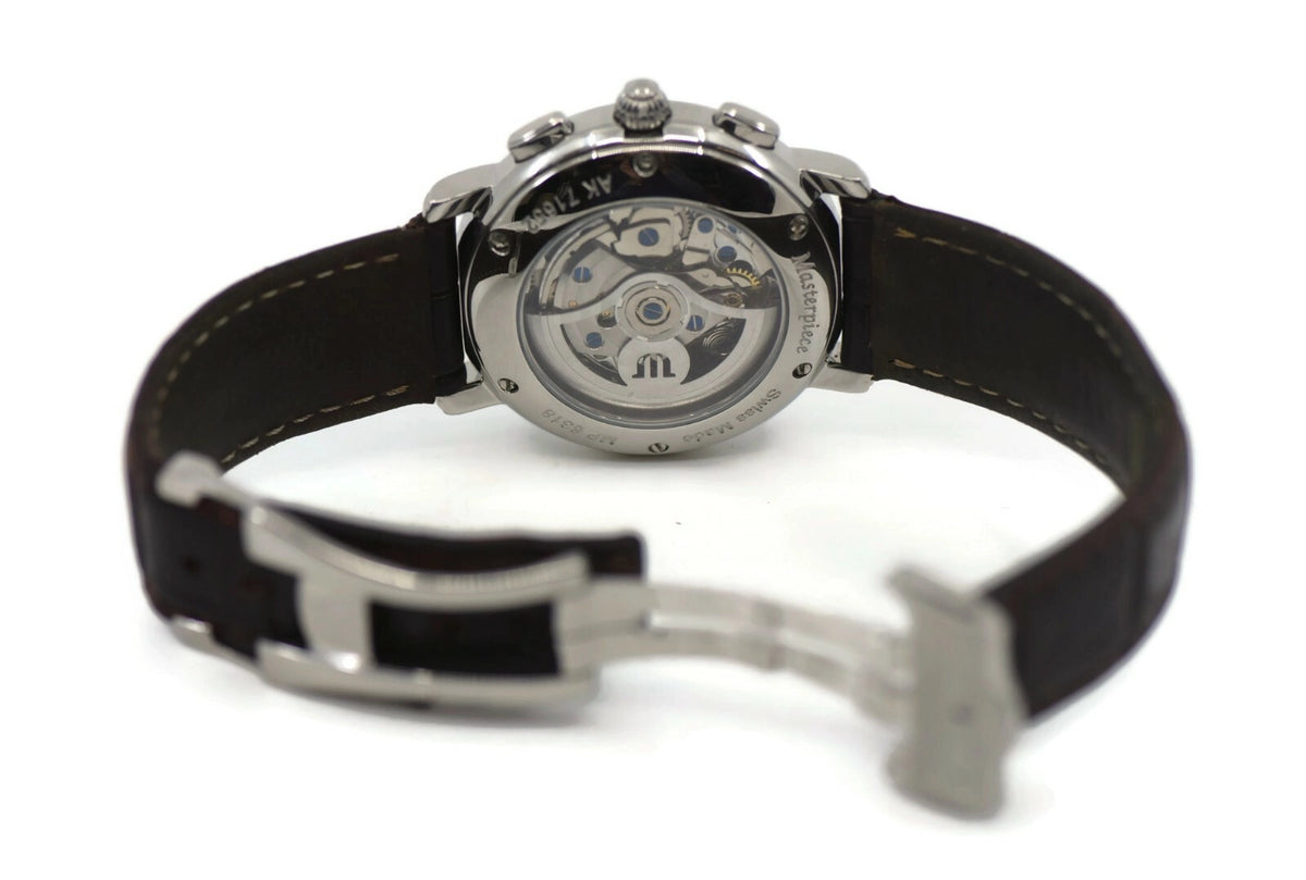 Maurice Lacroix Masterpiece Chronograph Stainless Steel Watch MP6318