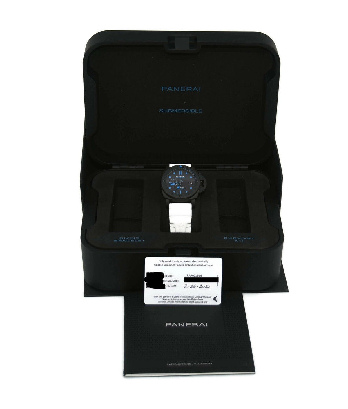 Panerai Submersible Carbontech Watch PAM1616