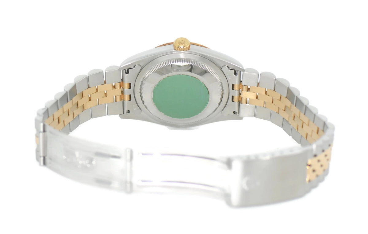 Rolex Datejust Diamond 18K/Stainless Steel Watch 16233