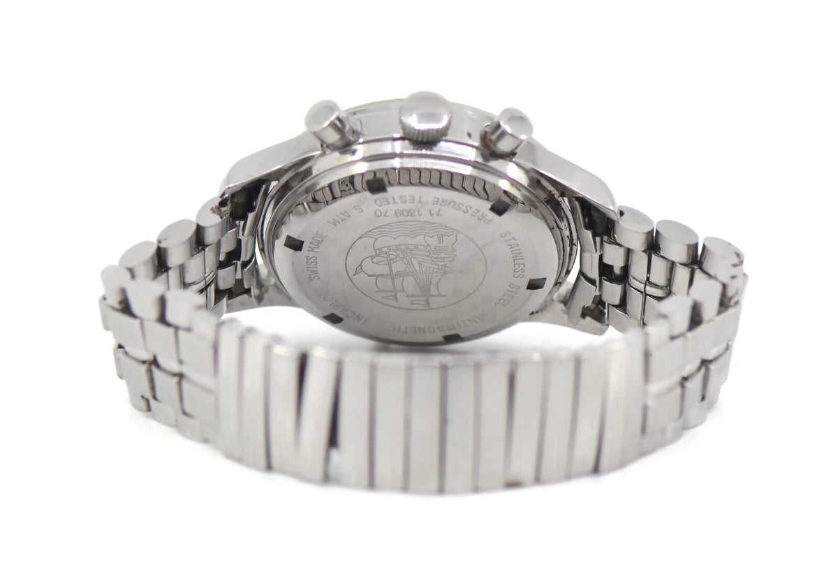 Wakmann Day Date Chronograph Stainkless Steel Watch